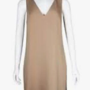 Ralph Lauren Tan Midi Dress